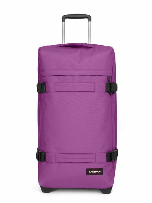 EASTPAK TRANSIT'R M Chariot de taille moyenne figue violette - Valises Semi-rigides
