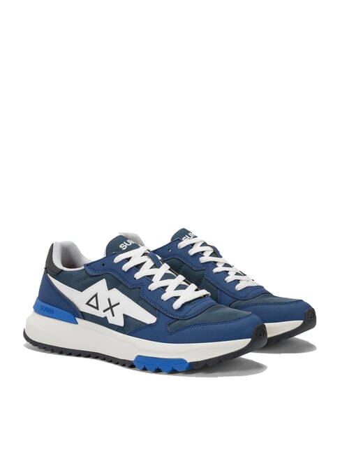SUN68 NIKI 2.0 SOLID Baskets bleu naby - Chaussures Homme