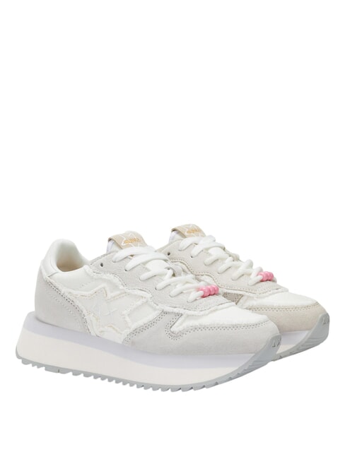 SUN68 BIG STARGIRL CANVAS Baskets biancopan - Chaussures Femme