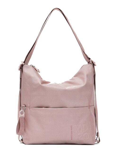 MANDARINA DUCK MD20 Sacoche transformable en sac à dos rose - Sacs pour Femme