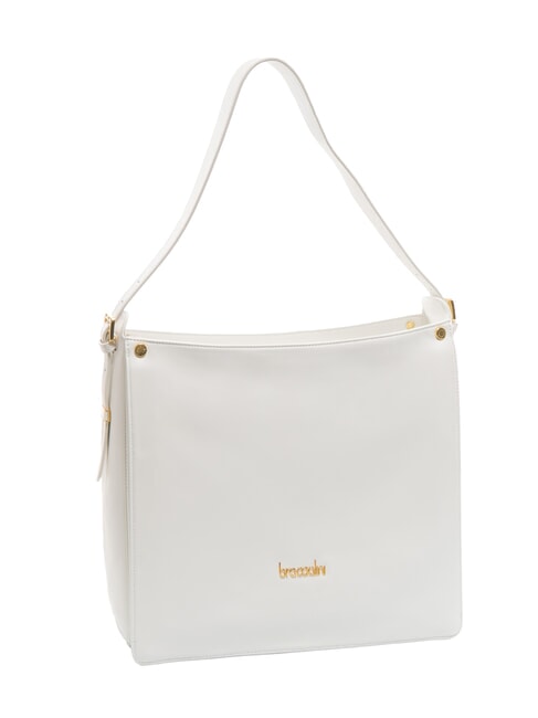 BRACCIALINI GRETA Sac cartable en cuir blanc - Sacs pour Femme