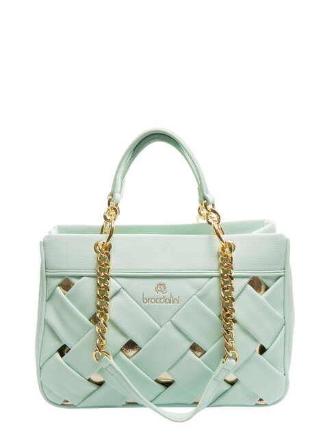 BRACCIALINI ICONS Sac tissé à double anse céleste - Sacs pour Femme