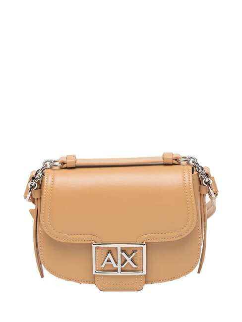 ARMANI EXCHANGE ARTEMIDE  Mini sac à main, avec bandoulière rose camel - Sacs pour Femme