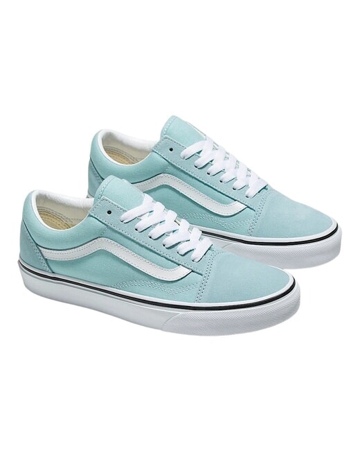 VANS UA OLD SKOOL  Baskets en cuir canal bleu - Chaussures unisexe