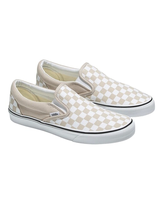 VANS UA CLASSIC SLIP-ON Baskets en toile chêne français - Chaussures unisexe