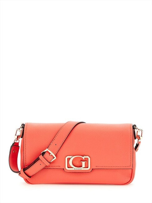 GUESS CIRCE Sac à bandoulière, avec bandoulière corail rouge - Sacs pour Femme