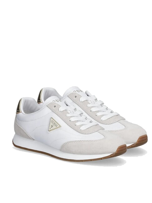 GUESS JOGGIN Baskets platine blanc - Chaussures Femme