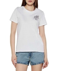 GUESS SS NATURESCAPE  T-shirt en coton blanc pur - T-shirt - 1