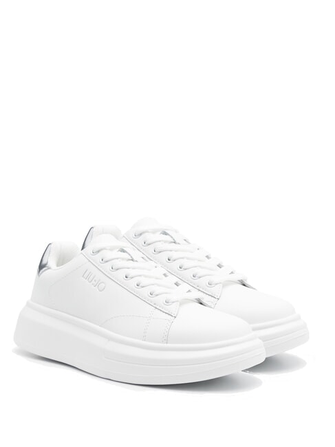 LIUJO BABOL 01 Baskets à plateforme blanc/argent - Chaussures Femme