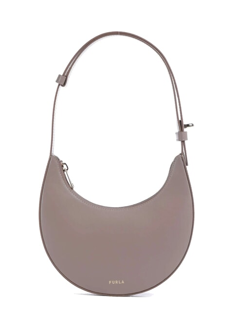 FURLA DELIZIA  Mini sac bandoulière, en cuir mauve - Sacs pour Femme