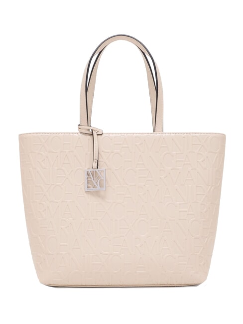 ARMANI EXCHANGE LOGO EMBOSSED Sac cabas imprimé logo vallée - Sacs pour Femme