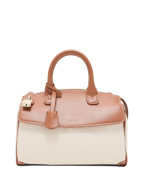 ARMANI EXCHANGE JANE CANVAS  Sac à main avec bandoulière whisky - Sacs pour Femme
