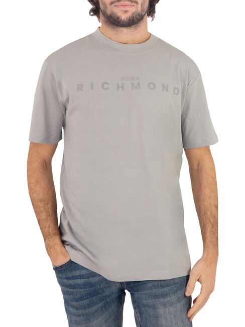 JOHN RICHMOND SOULOKU T-shirt avec logo en relief gris moyen - T-shirt