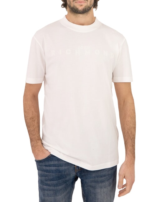 JOHN RICHMOND SOULOKU T-shirt avec logo en relief blanc - T-shirt