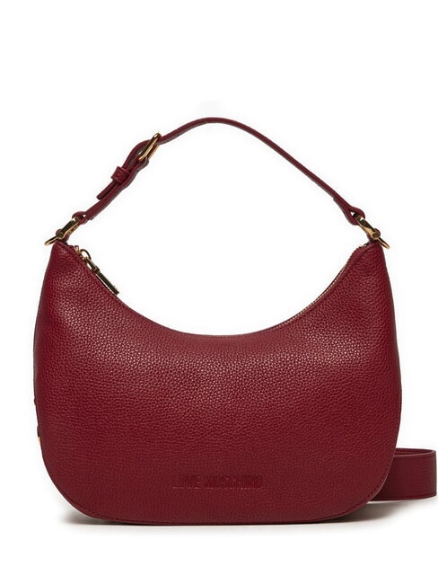 LOVE MOSCHINO HOBO Sac à bandoulière, avec bandoulière vin - Sacs pour Femme