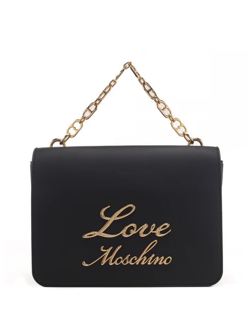 LOVE MOSCHINO LOVELY CHAIN  Sac à main avec bandoulière Noir - Sacs pour Femme