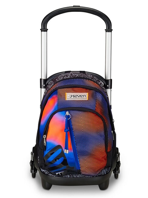 SEVEN FLEX SHADEFULL BOY Sac à dos trolley amovible, 3 roues bleu réflexe - Sacs à dos à roulettes