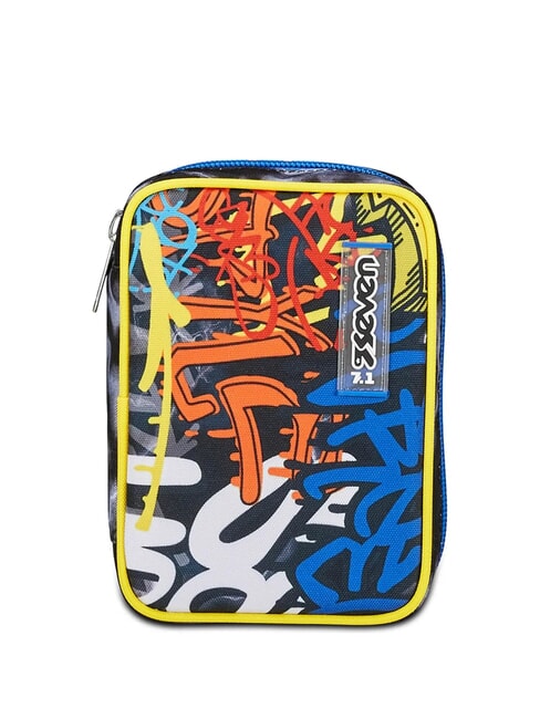 SEVEN SPEED PAD MARK ON BOY Trousse complète avec kit scolaire Noir - Étuis et Accessoires
