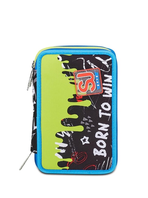 SJGANG BORN TO FUN BOY Trousse complète avec kit scolaire Noir - Étuis et Accessoires