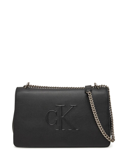CALVIN KLEIN SCULPTED EW Sac à bandoulière / sac à bandoulière sur noir - Sacs pour Femme