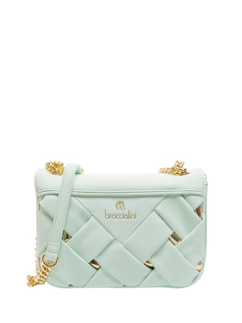 BRACCIALINI ICONS Sac à bandoulière tissé céleste - Sacs pour Femme