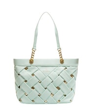 BRACCIALINI ICONS Sac de courses tiss&eacute; c&eacute;leste - Sacs pour Femme - 1