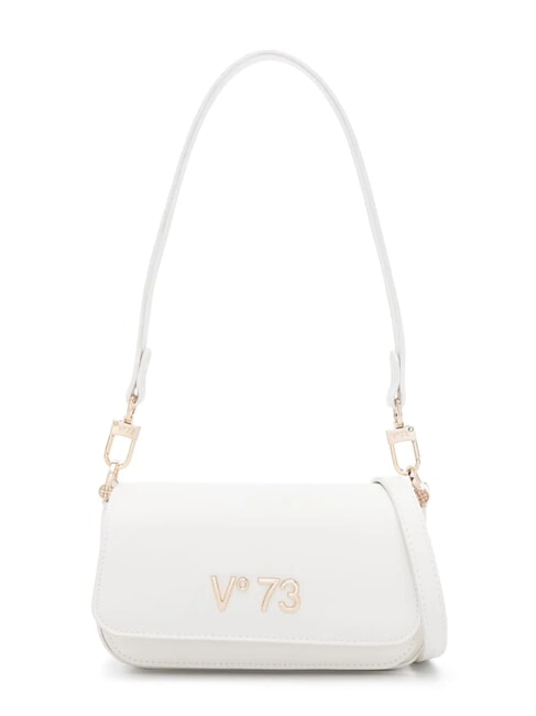 V73 BAMBOO BAG Sac à rabat double fonction blanc - Sacs pour Femme