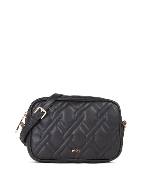 V73 MARGARET Sacoche pour appareil photo à motif matelassé noir - Sacs pour Femme