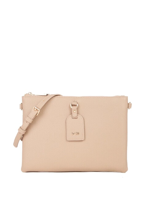 V73 VIVIENNE Pochette plate avec bandoulière beige - Sacs pour Femme