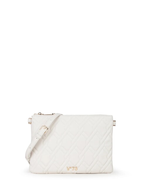 V73 MARGARET Sac pochette à motif matelassé crème - Sacs pour Femme