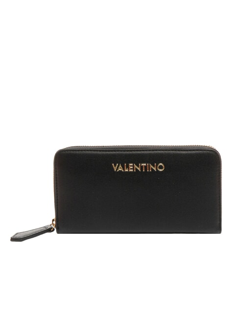 MARIO VALENTINO BUBBLE  Portefeuille zippé noir - Portefeuilles Femme