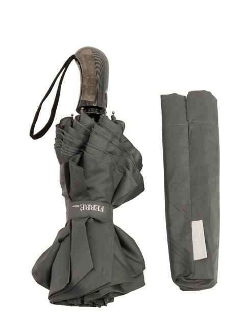 FERRÈ JUMBO Mini parapluie automatique gris uni - Parapluies