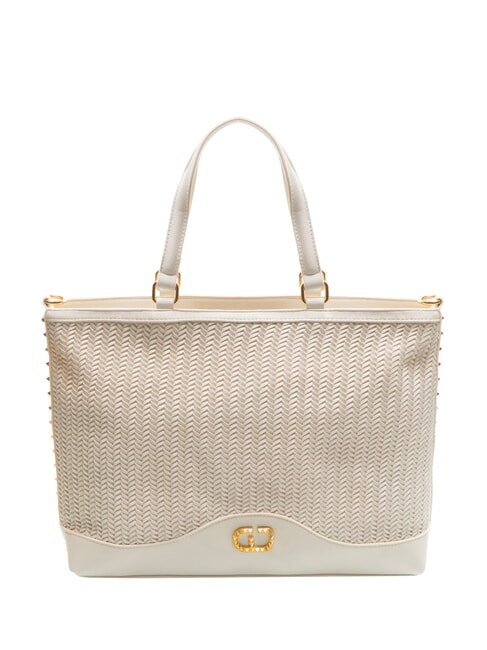 GAUDÌ DELIA Sac de courses tissé blanc - Sacs pour Femme