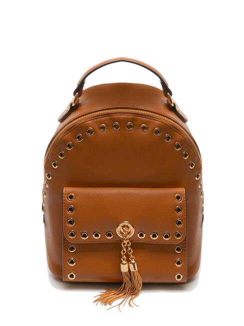 GAUDÌ DIVA Mini sac à dos avec clous bronzage - Sacs pour Femme