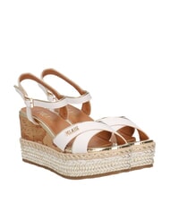 ALVIERO MARTINI PRIMA CLASSE GEO  Sandales espadrilles hautes blanc - Chaussures Femme - 1