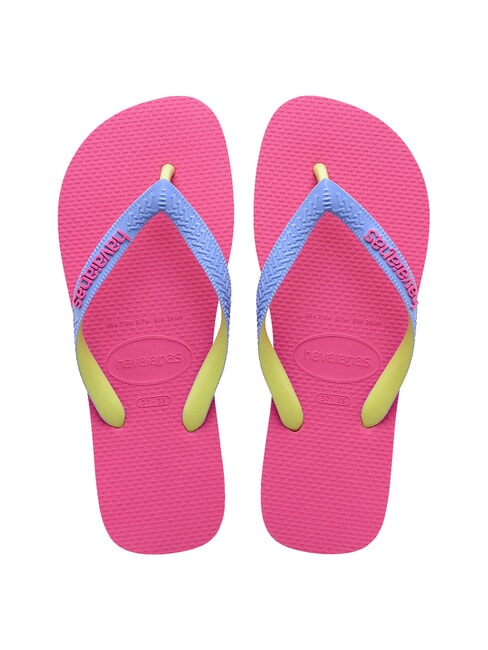 HAVAIANAS tongs TOP MIX flux rose - Chaussures unisexe