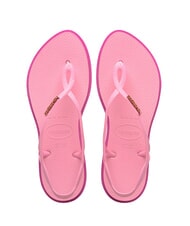 HAVAIANAS LUNA POINT Sandale tongs lueur rose - Chaussures Femme - 1