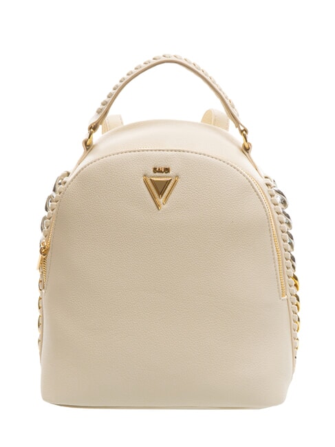 GAUDÌ DILETTA Sac à dos avec chaînes CRÈME - Sacs pour Femme