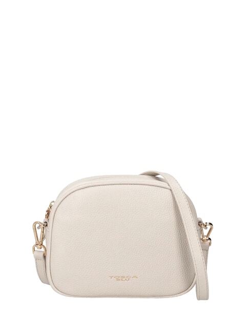 TOSCA BLU MOONY BAGS Petit sac à bandoulière en cuir blanc ivoire - Sacs pour Femme