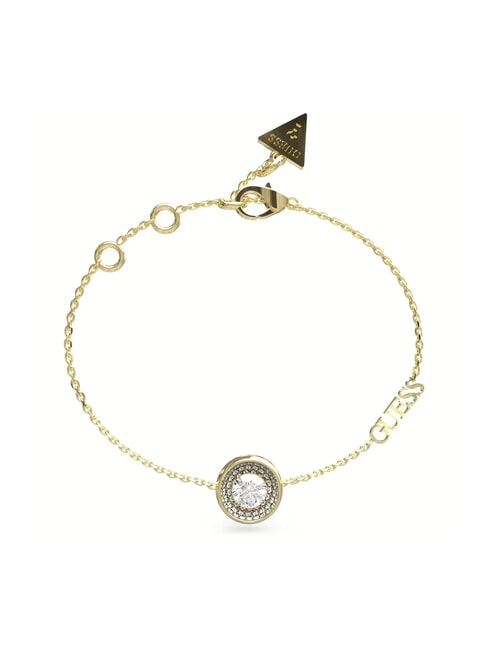 GUESS UNIQUE SOLITAIRE Bracelet avec zircone or jaune - Bracelets