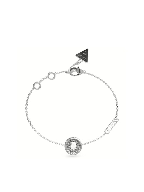 GUESS UNIQUE SOLITAIRE Bracelet avec zircone ARGENT - Bracelets