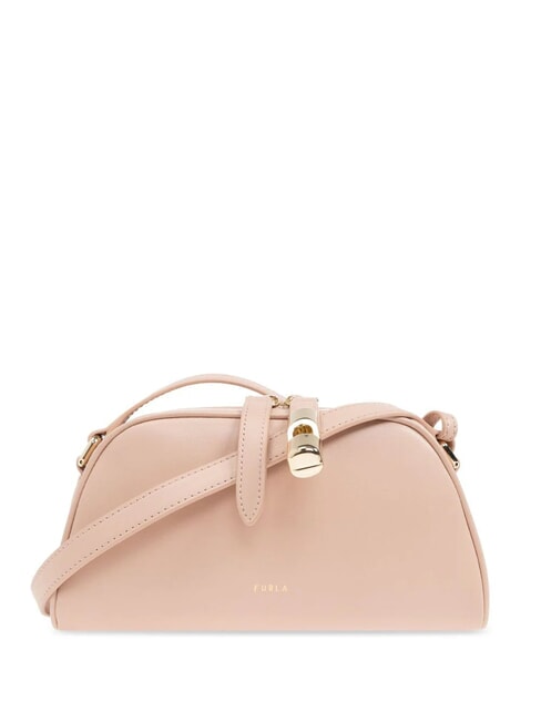 FURLA GOCCIA Petit sac bandoulière en cuir poudre pour le visage - Sacs pour Femme