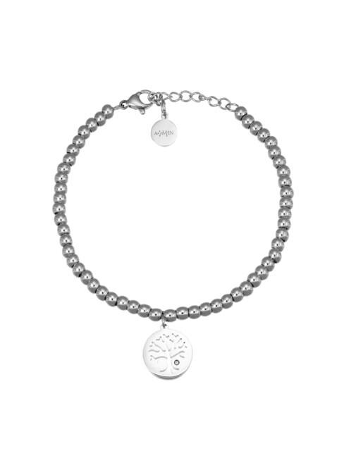 AMEN ACCIAIO Bracelet Arbre de Vie argent - Bracelets