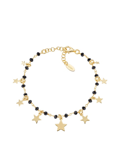 AMEN ELEGANCE Bracelet à breloques avec étoiles et pierres or - Bracelets