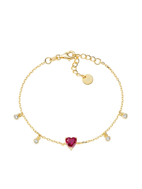 AMEN AMORE Bracelet avec coeur et breloques or - Bracelets