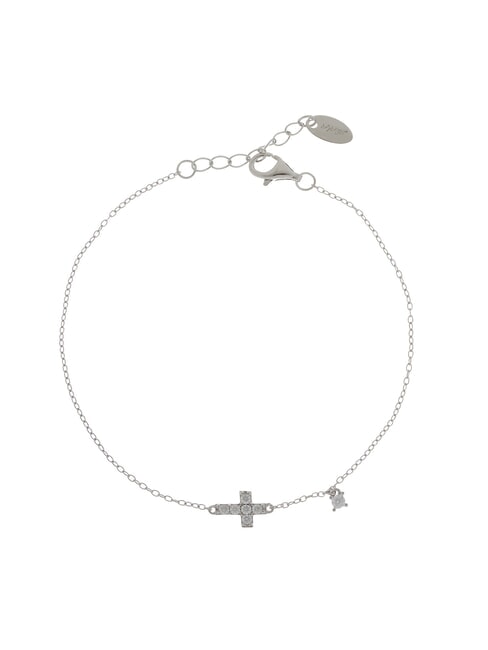 AMEN CROCI Bracelet en argent rhodium - Bracelets