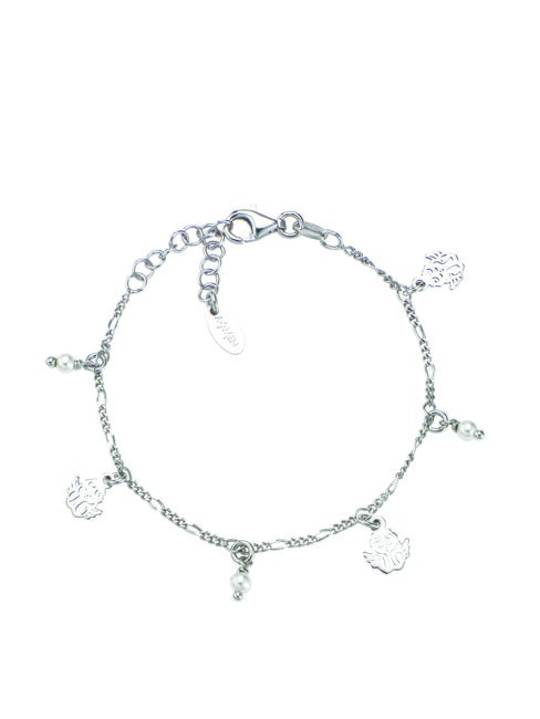 AMEN JUNIOR Bracelet multi-breloques avec perles rhodium - Bracelets pour enfants