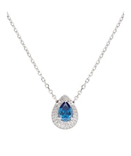 AMEN DIAMONDS Collier goutte en argent avec zircone - Colliers