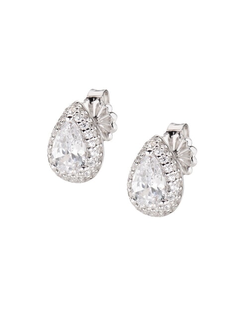 AMEN DIAMONDS Boucles d'oreilles pendantes en argent rhodium - Boucles d'oreilles