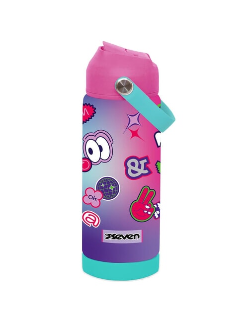 SEVEN BOY&GIRL Bouteille d'eau thermale 500 ml LOLLIPOP PINK - Bouteilles thermiques